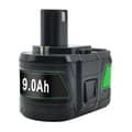 Miniatyrbillede 1 af 2: 9000mAh Batteri til Ryobi Værktøj, 18V Li-Ion, Højkapacitetsmulighed,2 stk 9,0 Ah batteri