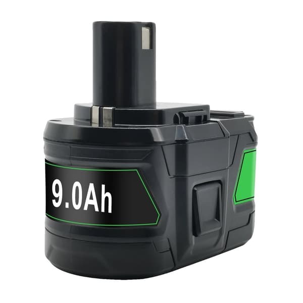 9000mAh Batteri til Ryobi Værktøj, 18V Li-Ion, Højkapacitetsmulighed,2 stk 9,0 Ah batteri