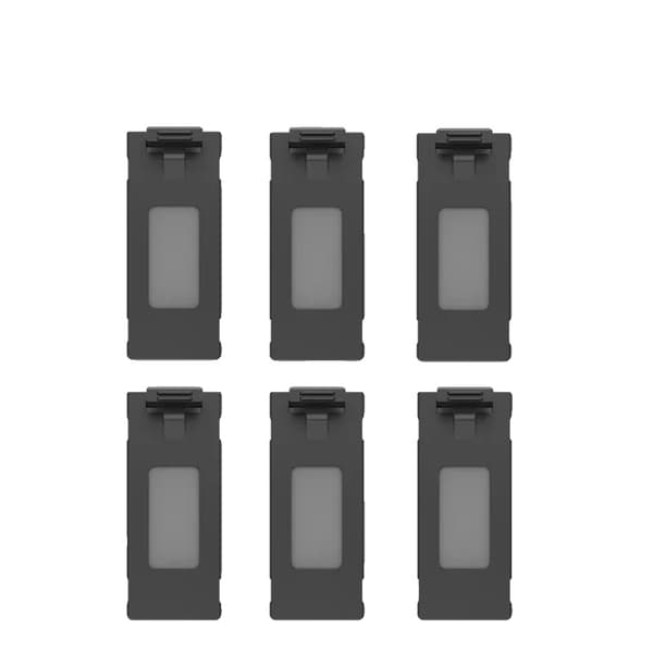E88-batteri, 1800mAh kapacitet, kompatibelt med flera drönarmodeller,6 stycken, 3,7V