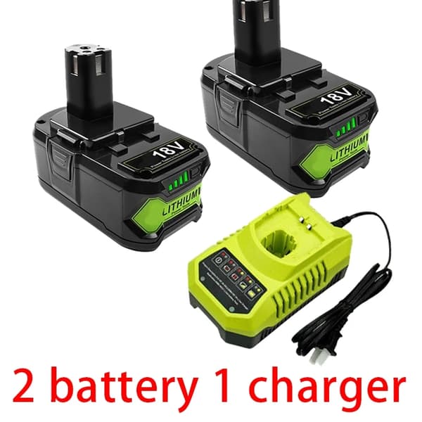RYOBI P108 Akun, 18V Litium-Ioni, useita kapasiteettivaihtoehtoja,3 akkua
