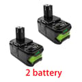 Pikkukuva 2 / 2: RYOBI P108 Akun, 18V Litium-Ioni, useita kapasiteettivaihtoehtoja,3 akkua