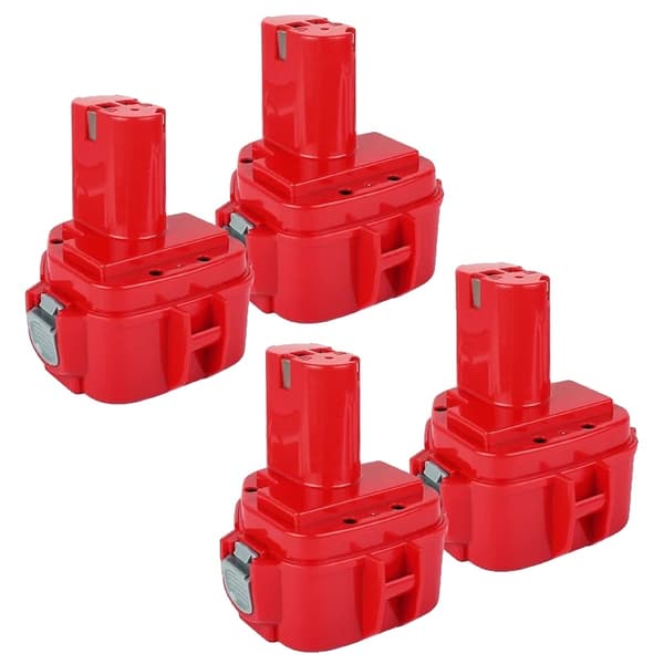 Makita Batteribyte, 4000mAh Kapacitet, Uppladdningsbar, Ni-MH Typ,4 stycken