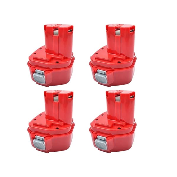 3500mAh Makita-batteri, NI-MH-teknik, prismatisk design,4 PACK 3500mAh, 12V