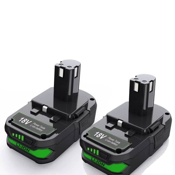 Ersättningsbatteri för Ryobi-verktyg, 12000mAh kapacitet, kompatibelt med P104, P105,18V, 1 batteri