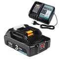 Miniatyrbild 1 av 2: Camason 18V Li-ion-batteri, 3Ah kapacitet, inbyggd BMS,3Ah SetA