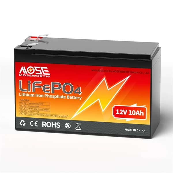 12V Lithium Jern Fosfat Batteri, Indbygget BMS, Lang Cyklusliv,12V 30Ah