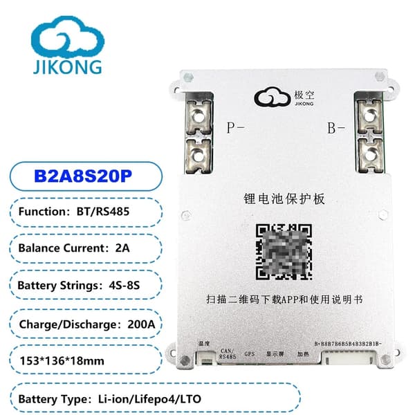 Batteristyringssystem, Aktiv Balancefunktion, Høje Opladnings-/Afladningshastigheder,B1A8S10P