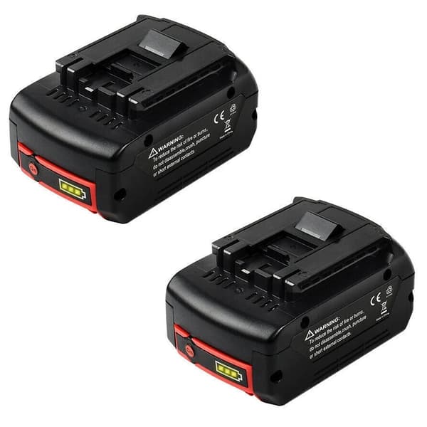 Bosch 18V Batteri, 6000mAh Kapacitet, Litium-Ion Teknik,4 st, 18V