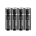 Miniatyrbillede 4 af 10: PALO Genopladelig Batterioplader, LCD Skærm, 8 Pladser, Inkluderer AA & AAA Batterier,12AA AAA