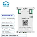 Miniatyrbillede 2 af 2: Smart Active Balance BMS, 1A Balance Strøm, 100A Opladning/Entladning,B1A8S10P