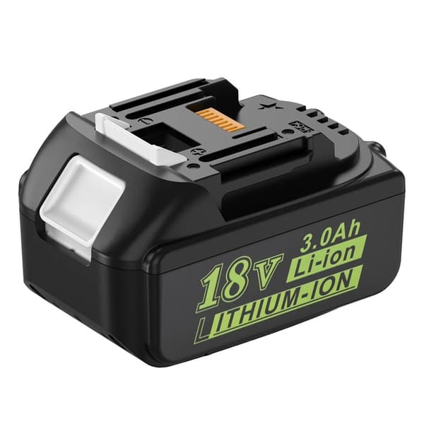 18V Li-ion-batteri, kapaciteter på 3,0Ah och 6,0Ah, bred verktygskompatibilitet,18V, 1STK 18V 3.0AH