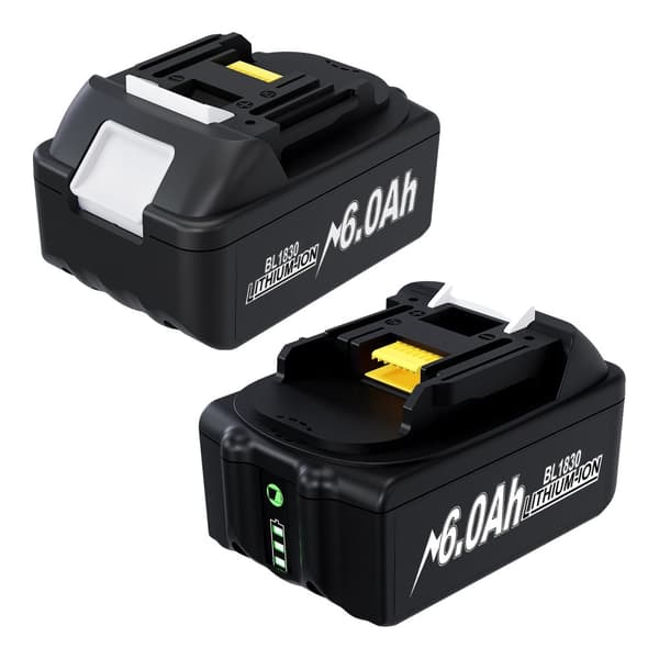 18V Akku, Li-Ion, 6.0Ah Kapasiteetti,2 6.0Ah, 18V