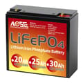 Miniatyrbillede 1 af 2: 12V LiFePO4-batteri, 25Ah kapacitet, letvægtsdesign,12V 25Ah