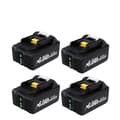 Miniatyrbillede 1 af 2: Genopladeligt lithium-ion batteri, 6,0 Ah kapacitet, forbedrede sikkerhedsfunktioner,6.0AH-4PCS