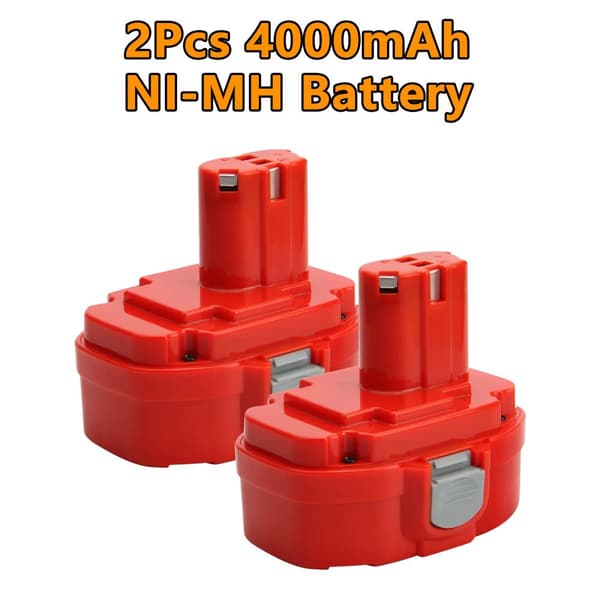 Uppladdningsbart Ni-MH-batteri, 4000mAh kapacitet, kompatibelt med olika modeller,2st 4000mAh