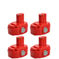 Miniatyrbillede 1 af 2: Genopladeligt Ni-MH-batteri, 4000mAh kapacitet, kompatibelt med forskellige modeller,4 pcs 4000mAh