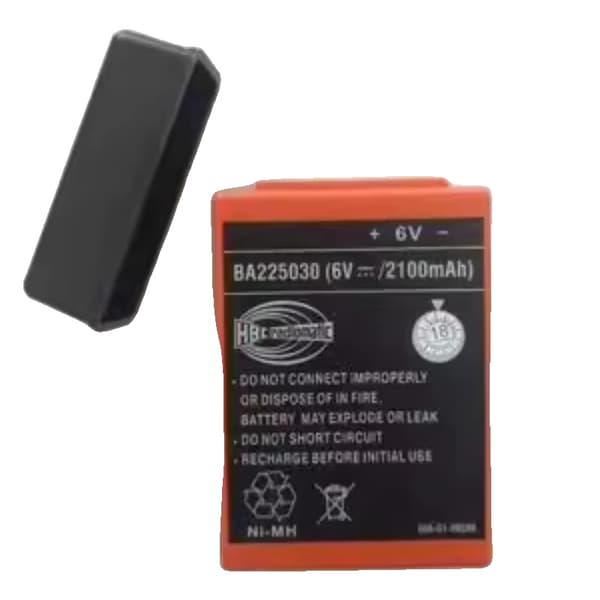 BA225030 Batteri, 6V Spænding, Tilgængelig i 2100mAh, 2500mAh, 3000mAh,2100mAh