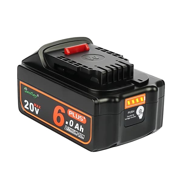 Li-Ion-batteri för D*w*lt 18V/20V verktyg, 6000mAh kapacitet, USB-utgång,1 st
