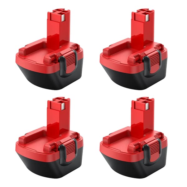 12V Ersättningsbatteri, 3500mAh Kapacitet, NI-MH Teknik,4B, 12v