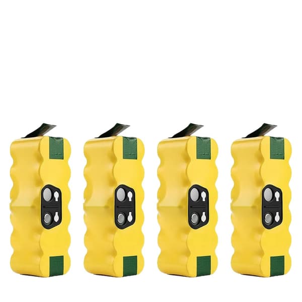 iRobot Roomba Batteri, 5000mAh Kapacitet, Ni-MH Type,4 pcs 5000mAh