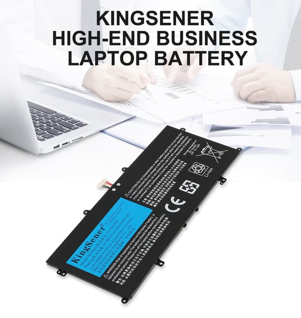 KingSener Laptopbatteri, 67WH kapacitet, 15.48V spænding, Li-Polymer type