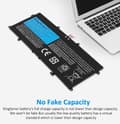 Miniatyrbillede 4 af 5: KingSener Laptopbatteri, 67WH kapacitet, 15.48V spænding, Li-Polymer type