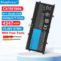 Miniatyrbillede 2 af 5: KingSener Laptopbatteri, 67WH kapacitet, 15.48V spænding, Li-Polymer type