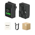 Miniatyrbillede 1 af 2: V Mount Batteri, BP-95 6600mAh, BP-185 12500mAh, BP-222 15000mAh,BP-185 12500mAh