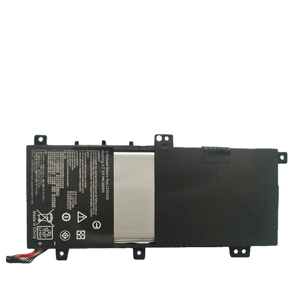 Asus bærbar computerbatteri, 7,5V 38Wh kapacitet, 4900mAh strøm,C21N1333 4900mAh