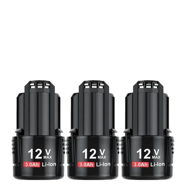 Ersättningsbatteri för Bosch-verktyg, 3000mAh kapacitet, kompatibelt med flera modeller,3pack 3000mAh