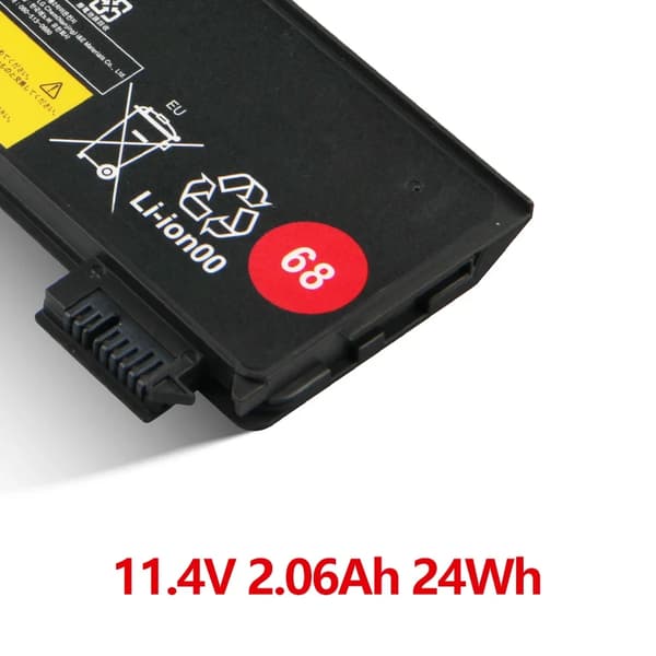 Lenovo ThinkPad Erstatningsbatteri, Kapacitet 11.4V 2.06Ah, Kapacitet 10.8V 4.4Ah,11,4V 2,06Ah 24Wh