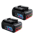 Miniatyrbillede 1 af 2: Waitley 6Ah Batteri, Kompatibel med Bosch 18V Værktøj, Høj Afladningshastighed,2 STK batteri