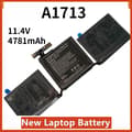 Miniatyrbillede 2 af 2: Apple MacBook Pro Batteri, 11.4V Spænding, 4781mAh Kapacitet,A1713 4781mAh