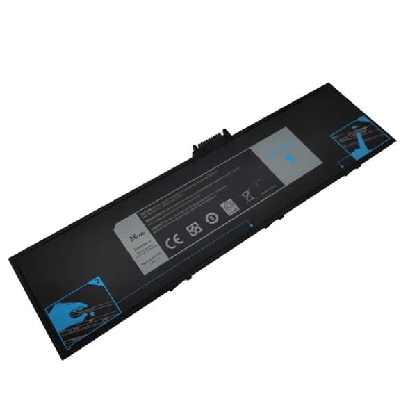 HXFHF Laptopbatteri, 7.6V spænding, 36Wh kapacitet,HXFHF 4588mAh