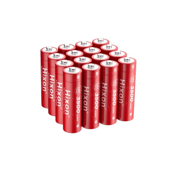 AA Lithium Genopladeligt Batteri, 3500mAh Kapacitet, Pålidelig 1.5V Udgivelse,16 stk batteri, 1,5V