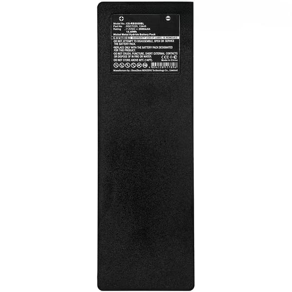 Batteri til kran fjernbetjening, 7.2V spænding, 2000mAh kapacitet, kompakt størrelse