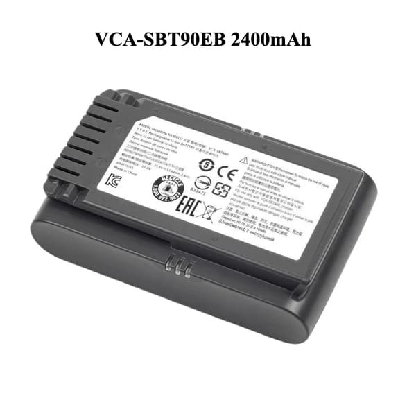 Batteri för Jet70 Dammsugare, 2400mAh Kapacitet, Li-Ion Teknik,VCA-SBT90EB