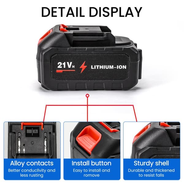 Kompatibelt litiumjonbatteri, 1300mAh per cell, 2X10-cellkonfiguration,2X10Cell Batteri