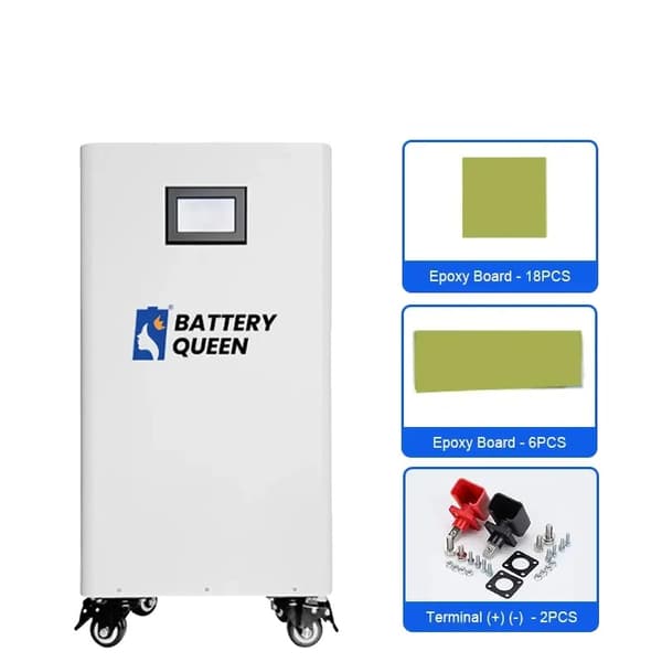 48V Lifepo4 Batteriboks, 280AH Kapacitet, JK-PB2A16S20P BMS Kompatibilitet,48V280AH Standkasse