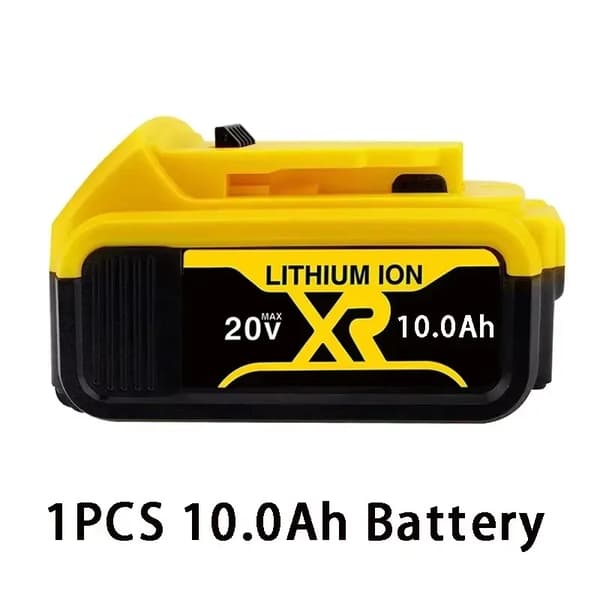 20V litiumjonbatteri, 10,0 Ah kapacitet, effektiv energihantering,1STK-10000MAH