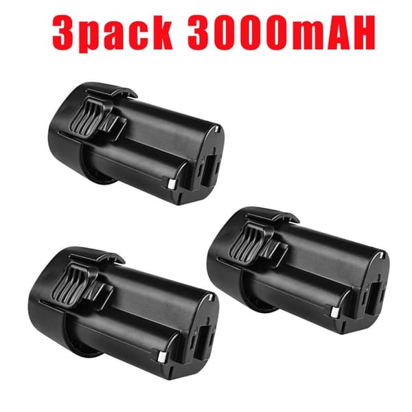 Litiumbatteri, 3000mAh kapacitet, lämplig för olika modeller,3000mAh 3st