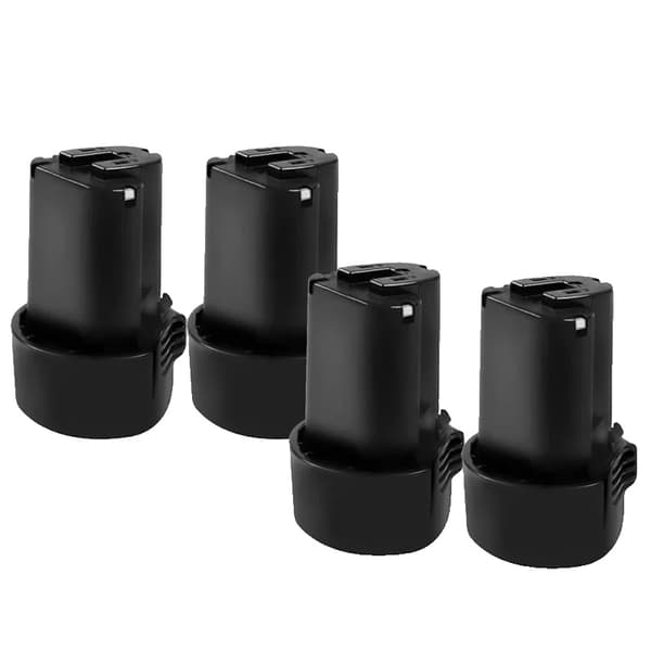 BL1013 Batteri, 3000mAh kapacitet, kompatibel med 10.8V/12V verktyg,4 Picec