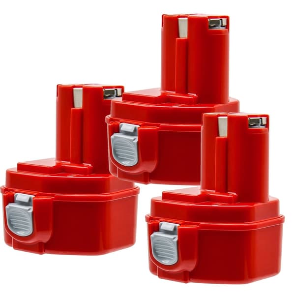 Ersättningsbatteri, 4000mAh kapacitet, uppladdningsbart 12V,3st 4000mah