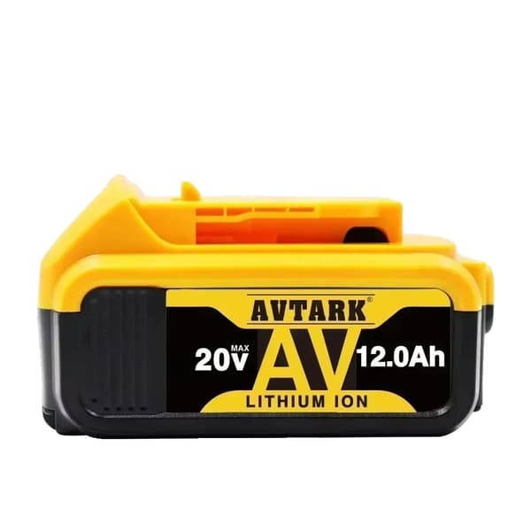 DeWalt-kompatibelt batteri, 12000mAh kapacitet, 20V spänning,DW-20V 12Ah, 18V