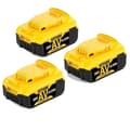 Miniatyrbillede 1 af 2: DeWalt kompatibel batteri, 12000mAh kapacitet, 20V spænding,DW-20V 12AhX3, 18V