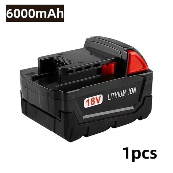 M18-batteri, 6000mAh, 18V,18V, 6000mAh