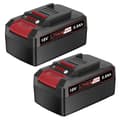 Miniatyrbillede 1 af 2: 18V Lithium-Ion Batteri, 5.5Ah Kapacitet, Kompatibel med Einhell Trådløse Værktøjer,2STK