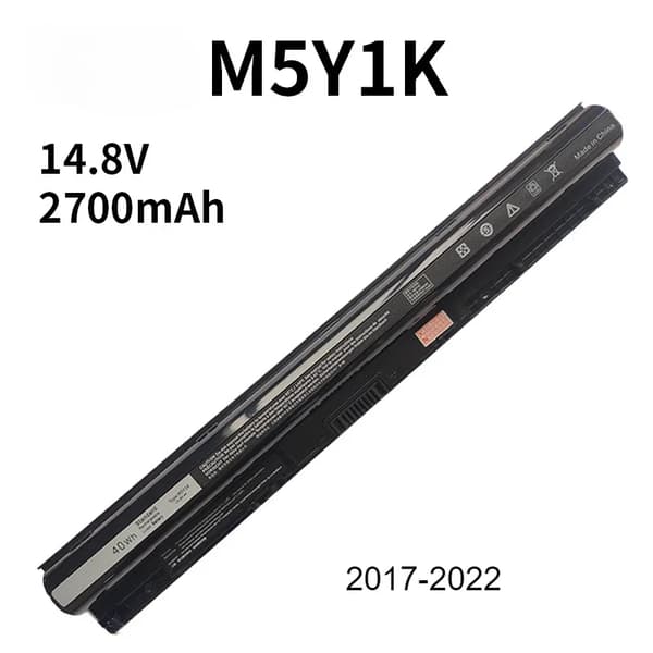 Dell Laptopbatteri, 40Wh kapacitet, 14.8V spänning,M5Y1K 2017-2022 år