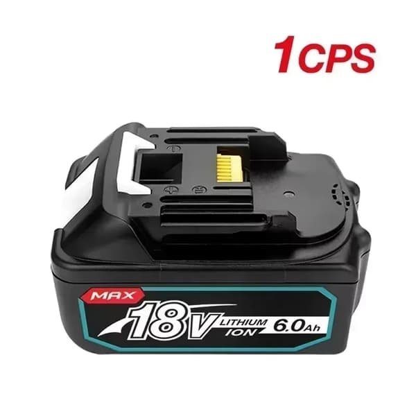 Uppladdningsbart batteri, 6,0Ah kapacitet, 18V Li-Ion-teknik,18V, 1MT-6.0Ah