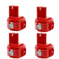 Miniatyrbild 1 av 2: Powtree Ersättningsbatteri, 3,0Ah kapacitet, 4,0Ah kapacitet,4PACK 3.0Ah